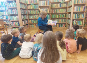 Kropelki w bibliotece