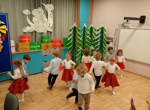 Dzień Babci i Dziadka w grupie Świetliki