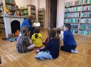 Kropelki w bibliotece