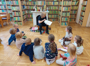 Kropelki w bibliotece